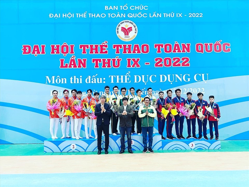 TPHCM nhất toàn đoàn môn thể dục dụng cụ tại Đại hội Thể thao toàn quốc