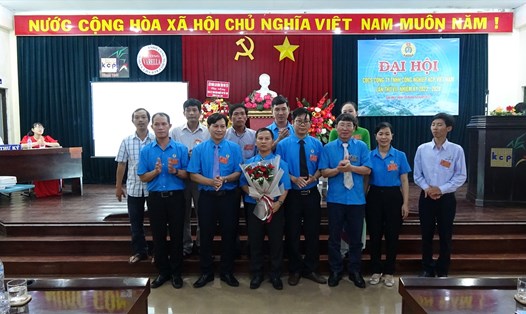 Đại hội đã bầu Ban Chấp hành CĐCS Công ty TNHH Công nghiệp KCP Việt Nam  nhiệm kỳ 2023-2028. Ảnh: Mạnh Tuấn