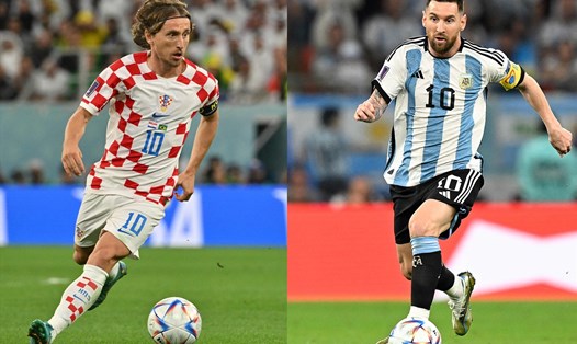 Croatia và Argentina được đánh giá cân tài cân sức. Ảnh: AFP