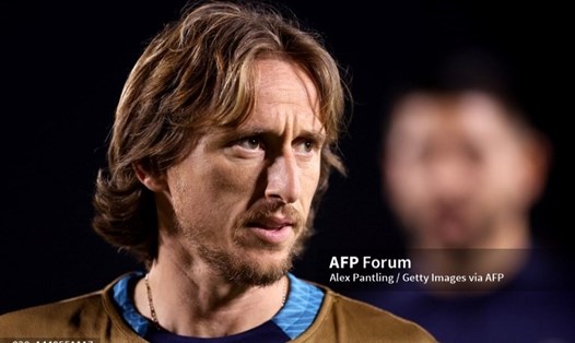 Tiền vệ Luka Modric tự tin đánh bại Argentina. Ảnh: AFP