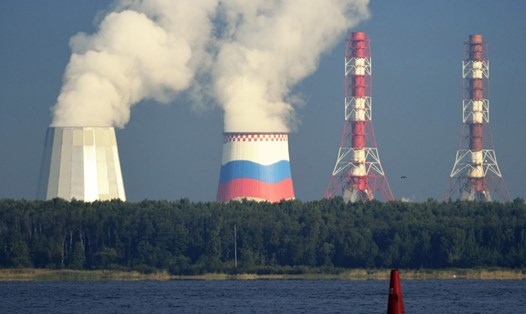Nhà máy điện hạt nhân ở St. Petersburg, Nga. Ảnh: AFP