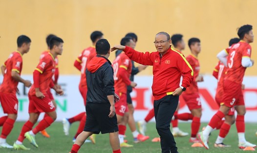 Huấn luyện viên Park Hang-seo sẽ có nhiều phương án thử nghiệm trước khi chốt đội hình dự AFF Cup 2022. Ảnh: VFF