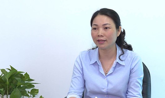 Bà Nguyễn Thị Thúy, Giám đốc Sở Giáo dục và Đào tạo Quảng Ninh. Ảnh: Cổng TTĐT Quảng Ninh.