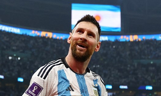 Messi một mình đưa Argentina đến chung kết. Ảnh: AFP