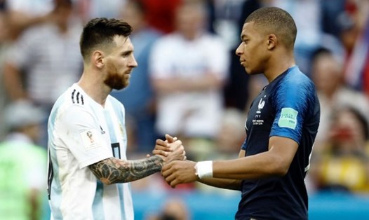 Trận chung kết World Cup 2022 là cuộc đối đầu giữa Argentian và Pháp. Ảnh: AFP