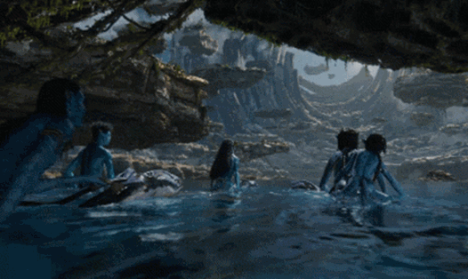 Avatar: The Way of Water được đánh giá cao về kỹ xảo. Ảnh: Galaxy.
