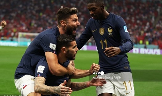 Tuyển Pháp chơi không hoa mỹ nhưng bù lại là sự hiệu quả và lạnh lùng.  Ảnh: AFP