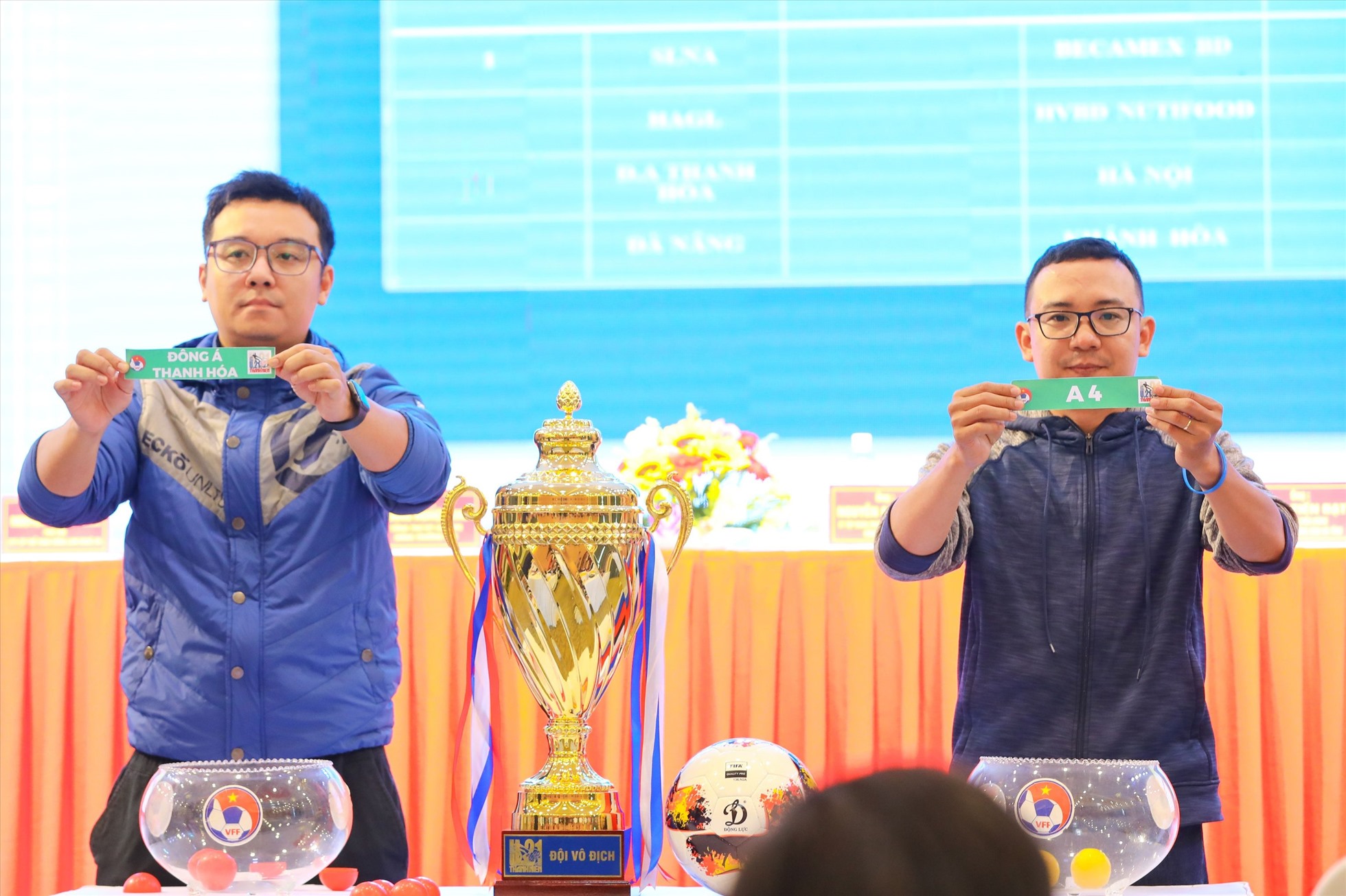 Sông Lam Nghệ và Hoàng Anh Gia Lai chung bảng ở giải U21 Quốc gia 2022