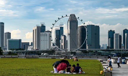 Singapore trở thành điểm đến yêu thích của giới nhà giàu Trung Quốc. Ảnh: AFP
