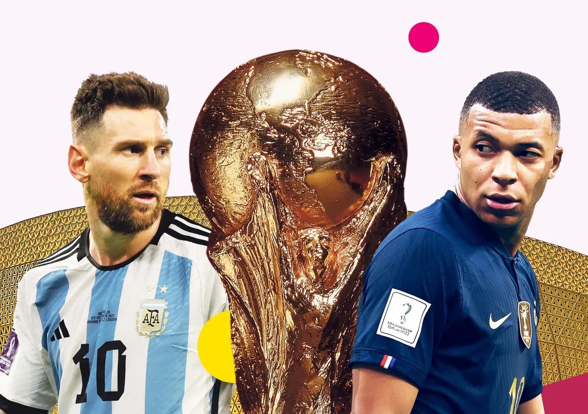 Đọ sức mạnh Messi - Mbappe trước trận chung kết Argentina vs Pháp