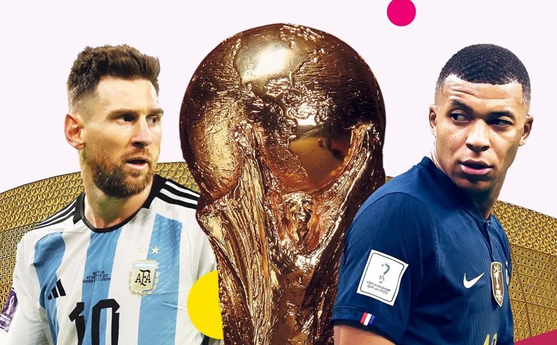 Đọ sức mạnh Messi - Mbappe trước trận chung kết Argentina vs Pháp