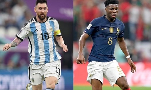 Messi đối đầu với Tchouameni là 1 trong những cuộc đối đầu cá nhân đáng chú ý nhất ở trận chung kết World Cup 2022 Argentina vs Pháp. Ảnh: Rediff