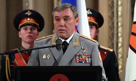Tổng Tham mưu trưởng Nga Valery Gerasimov. Ảnh: Bộ Quốc phòng Nga