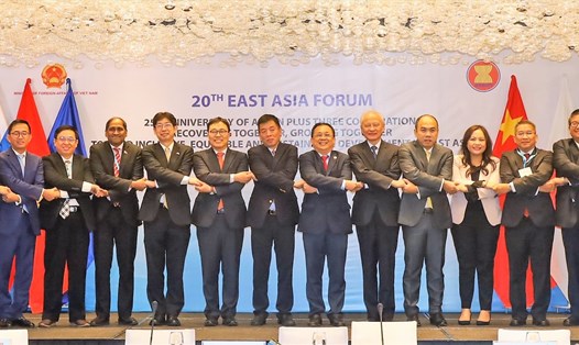 Các đại biểu dự Diễn đàn Đông Á lần thứ 20. Ảnh: BNG