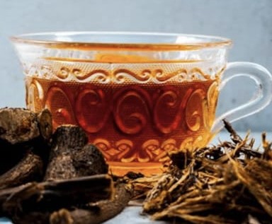 Công thức pha trà cam thảo giảm ho và đau họng trong mùa đông