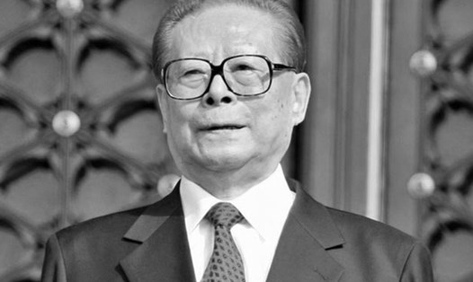 Nguyên Tổng Bí thư, Chủ tịch Trung Quốc Giang Trạch Dân. Ảnh: Tân Hoa Xã