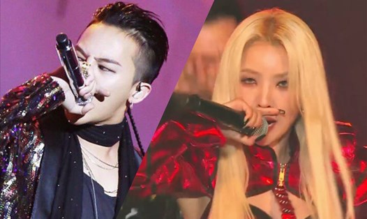 G-Dragon (Big Bang) và Soyeon (G)I-DLE rap diss MAMA ngay trên sân khấu lễ trao giải. Ảnh: Twitter.
