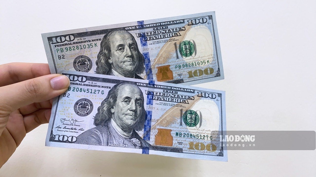 Tỷ giá ngoại tệ hôm nay. Ảnh Trà My