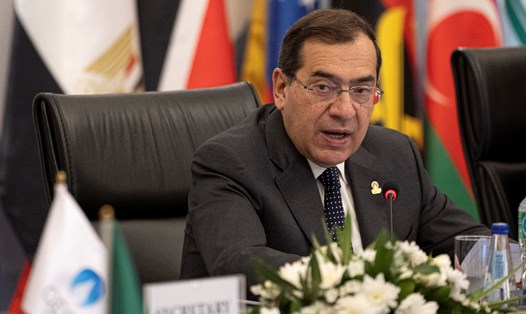 Bộ trưởng Dầu mỏ Ai Cập Tarek El Molla. Ảnh: AFP