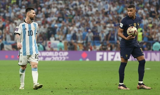 Theo đánh giá của AI, Kylian Mbappe là cầu thủ xuất sắc nhất World Cup 2022, không phải Lionel Messi. Ảnh: Le Parisien