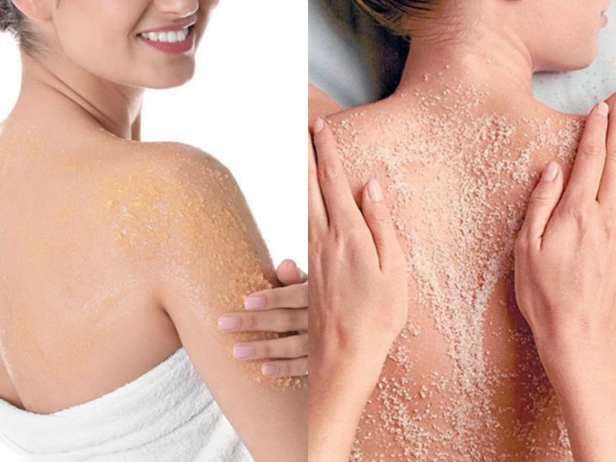 3 cách đơn giản tẩy tế bào chết toàn thân cho da khô tại nhà