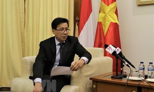 Đại sứ đặc mệnh toàn quyền Việt Nam tại Indonesia Tạ Văn Thông. Ảnh: TTXVN