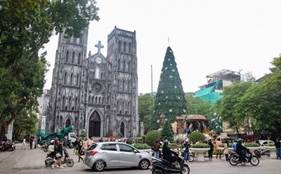 Nhà thờ Lớn Hà Nội. Ảnh: TTXVN