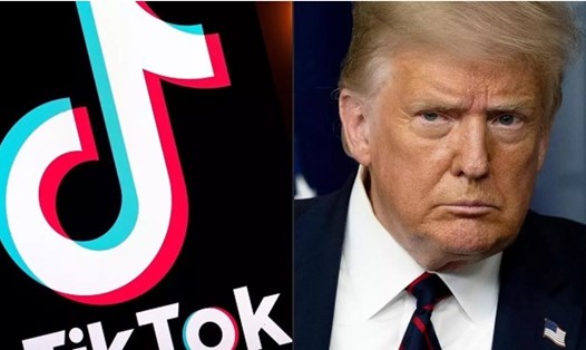Cựu Tổng thống Donald Trump đã từng thất bại khi cố gắng cấm TikTok ở Mỹ. Ảnh: Xinhua
