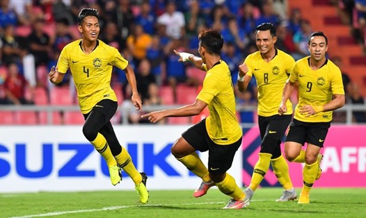 Tuyển Malaysia làm khách trước Myanmar trong trận ra quân AFF Cup 2022. Ảnh: FAM