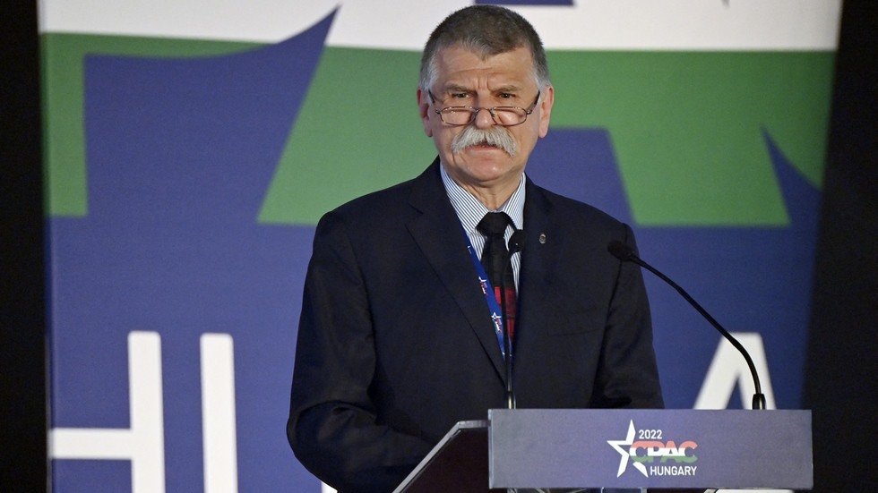 Chủ tịch Quốc hội Hungary Laszlo Kover. Ảnh: AFP