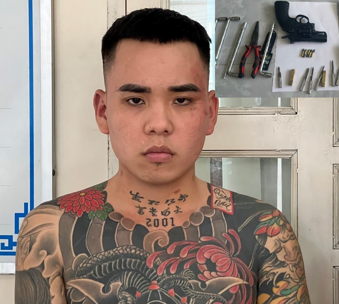 Dùng súng khống chế người dân, liên tiếp cướp xe máy ở Đồng Nai