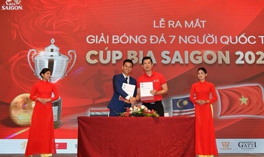 Giải bóng đá 7 người Quốc tế 2022 sẽ diễn ra từ ngày 23.12 đến 25.12 tại Hà Nội. Ảnh: Minh Hiếu