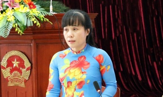 Bà Tô Thị Mai Hoa - Giám đốc Sở Y tế tỉnh Bắc Ninh. Ảnh: Sở Y tế Bắc Ninh