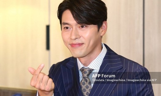 Diễn viên Hyun Bin. Ảnh: AFP.