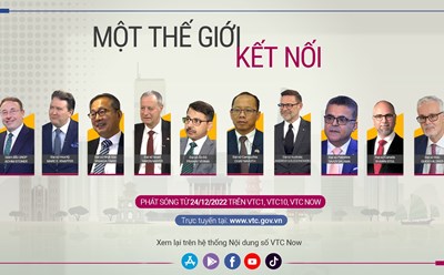 Chương trình “Một thế giới kết nối”. Ảnh: Anh Thu