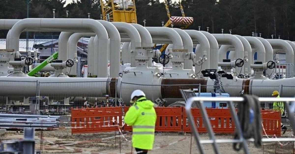 Đường ống dẫn khí Nord Stream 2 từ Nga sang Đức. Ảnh: AFP