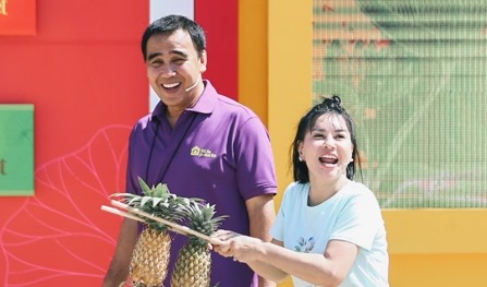 Cát Phượng kể lại kỷ niệm quá khứ cùng Quyền Linh. Ảnh: Golden Moon.