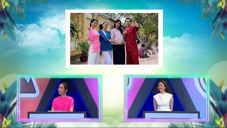 Ngô Phương Anh nhớ lại tấm ảnh kỷ niệm trong phim Duyên kiếp. Ảnh: Bee.