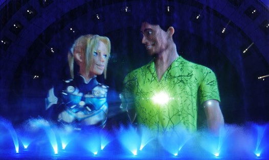 Show trình diễn đa phương tiện "Kiss The Stars" chính thức ra mắt tại Phú Quốc. Ảnh: Ban tổ chức