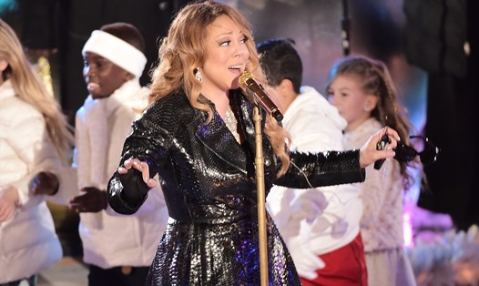 Mariah Carey - chủ nhân bản hit nổi tiếng thế giới "All I want for Christmas is you" thường được mệnh danh là "Nữ hoàng Giáng sinh". Ảnh: AFP