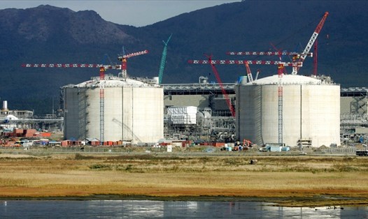 Nhập khẩu LNG của Nhật Bản từ dự án Sakhalin-2 ở Nga có thể gặp rủi ro. Ảnh: AFP