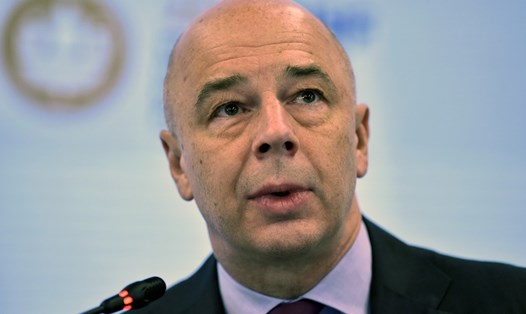 Bộ trưởng Tài chính Nga Anton Siluanov. Ảnh: AFP