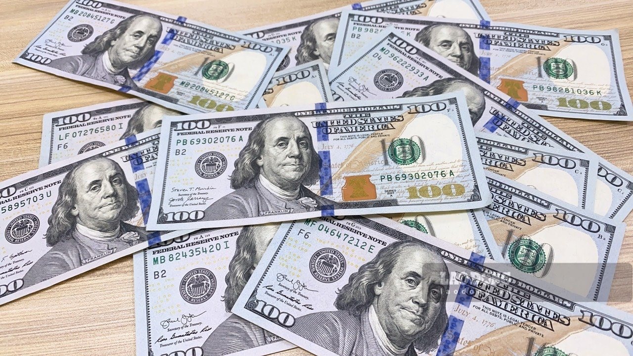 Tỷ giá ngoại tệ hôm nay. Ảnh Trà My