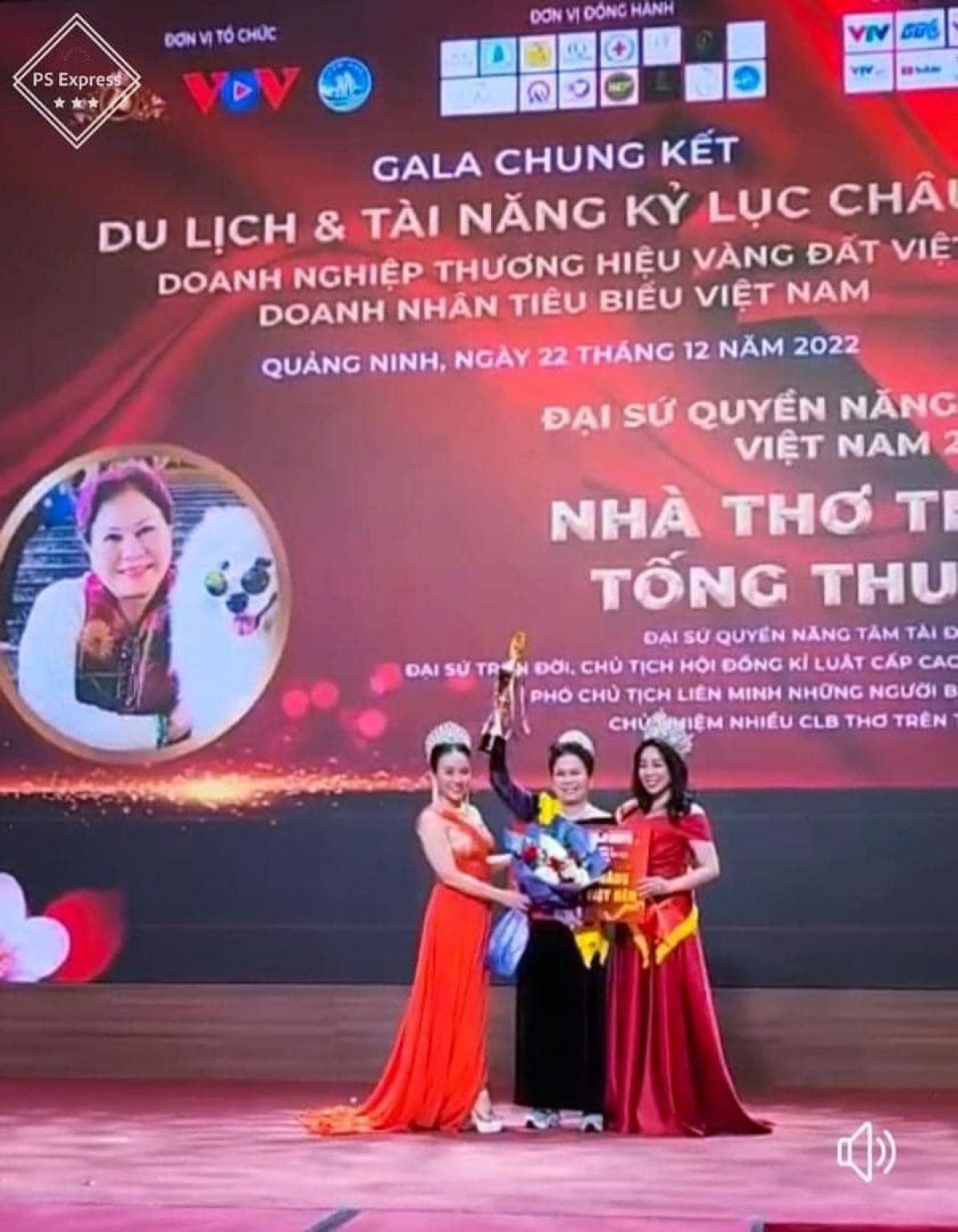 Chương trình vinh danh nhà thơ thế giới Tống Thu Ngân có mạo danh báo đài?