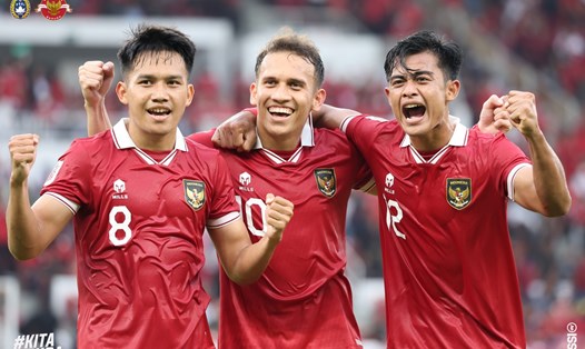 Indonesia đã có 3 điểm sau trận ra quân ở bảng A, AFF Cup 2022. Ảnh: PSSI