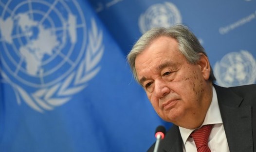 Tổng Thư ký Liên Hợp Quốc Antonio Guterres. Ảnh: AFP