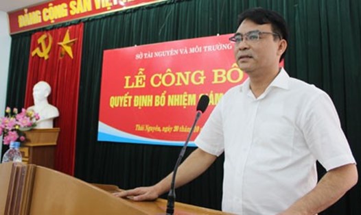 Ông Nguyễn Thanh Tuấn - Giám đốc Sở TNMT tỉnh Thái Nguyên. Ảnh: Sở TNMT Thái Nguyên.