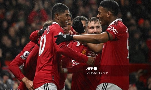 Man United có chiến thắng tưng bừng trước Nottingham Forest.  Ảnh: AFP