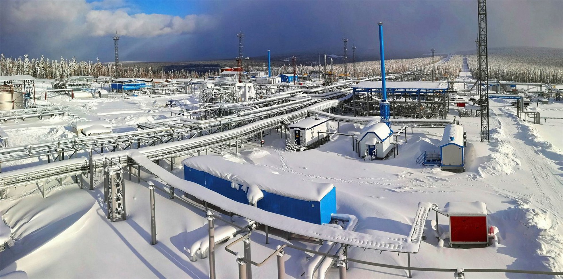 Nga mở rộng thăm dò khai thác khí đốt ở các mỏ phía đông. Ảnh: Gazprom