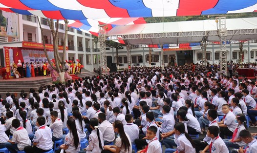 Học sinh các cấp học ở Sơn La sẽ được nghỉ Tết Nguyên đán 14 ngày. Ảnh: Khánh Linh